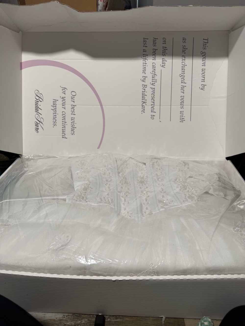 Oleg Cassini Ball Gown Wedding Dress - Picture 8 of 9